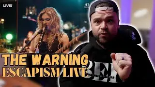 THE WARNING - ESCAPISM (Live Honda Stage) | REACTION