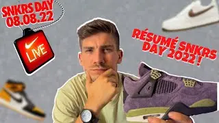 SNKRS DAY 2022 : UNBOXING & R&Eacute;SUM&Eacute; 🤔