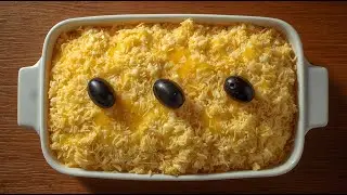 Easy Mimosa Salad Recipe | Quick & Delicious 😍Layered Salad 👌🏻
