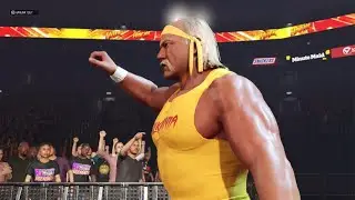 WWE 2K25 The Rock '01 (Player) vs Hulk Hogan