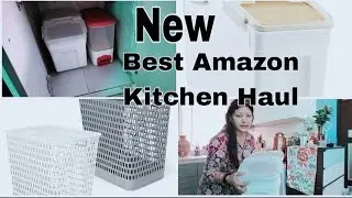 BEST AMAZON KITCHEN ORGANIZER HAUL W/ FULL DEMO AND REVIEW | Hema's Homestyling