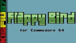 Flappy Bird Gameplay (C64) | Commodore 64