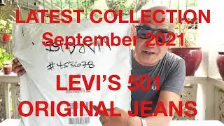 UNBOXING MY LATEST LEVI'S 501 JEANS FROM USA