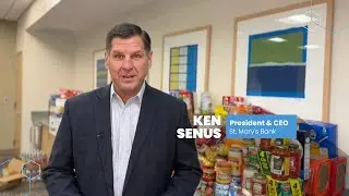 Праздничные поздравления от генерального директора банка St. Mary's Bank Кена Сенуса.