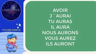 LE FUTURE SIMPLE (FUTURO SIMPLES) EM FRANCÊS