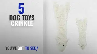 Top 5 Dog Toys Crinkle [2018 Best Sellers]: Ethical Pets Skinneeez Crinklers Lamb Dog Toy, 14-Inch