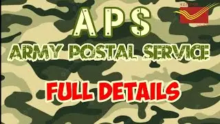 APS Army Postal Service || Full details || #army #aps #armypostalservice
