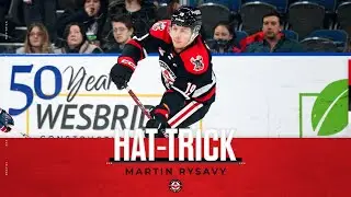 WHL Hat-Tricks &ndash; Martin Rysavy
