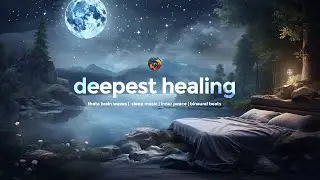 The Deepest Healing Sleep | Theta Brain Waves |  Sleep Music | Inner Peace | Binaural Beats