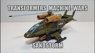 Transformers Machine Wars: Sandstorm Review! Bert the Stormtrooper Reviews!