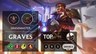 Graves Top vs Pantheon - BR Grandmaster Patch 9.15