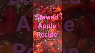 The best stewed apple recipe ever #recipe