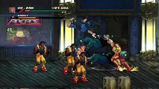 Streets Of Rage 4 Iron Man Mod Project