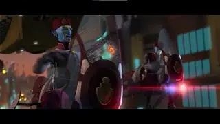 Fennec Shand Kills 2 Cops Scene Star Wars The Bad Batch Season 1 Episode 4 Cornered