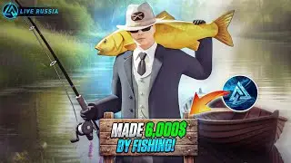 How To Make Easy Money With Fishing in Live Russia Mobile! 🎣 | Hindi