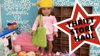 Thrift Store Finds for our American Girl dolls