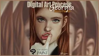 Georgia | Digital Painting Process