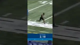 Devon Achane 40 yard dash - Like and subscribe for more NFL content