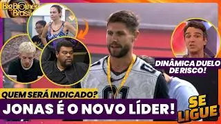 BBB 26 🔥 Prova do Líder: Jonas LÍDER! Gabi no Paredão? Tadeu anuncia a dinâmica do Duelo de Risco!