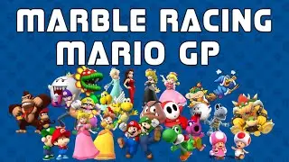 Marble Racing Mario GP Season 01 Race 02 Space Chase