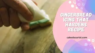 Gingerbread Icing That Hardens Recipe