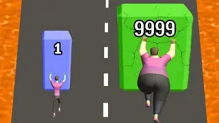 Fat Pusher MAX LEVEL EVOLUTION! All Levels in Fat Pusher