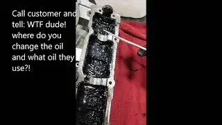 Mercedes om642 timing chain noisy and engine sludge.