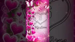 #S letter Name Art Status||Name of Love Art||Happy New year||#name​ #nameart​ #shorts​ #shortvideo​