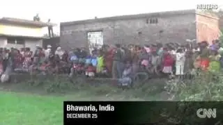 Leopard attacks villagers  - Shocking Real Life Clip of a Leopard Mauling 7 Indian villagers