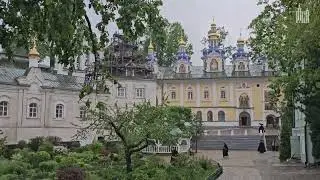 Псково Печерский монастырь Beautiful Russian orthodox monastery Russian orthodox cathedral