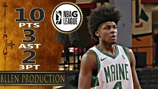 London Johnson ('04) - 10 Pts, 3 Ast Highlights｜Maine Celtics vs College Park Skyhawks｜2024.12.02