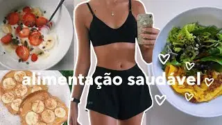 tentando voltar a comer bem | alimentação saudável🥗