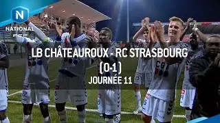 J11 : LB Châteauroux - RC Strasbourg (0-1), le résumé