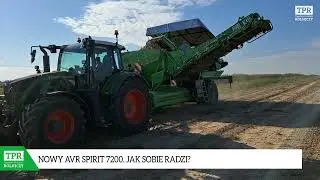 Kombajn do ziemniak&oacute;w AVR Spirit 7200 na testach u Marcina Gryna