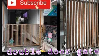main gate design steel /main gate design steel price
