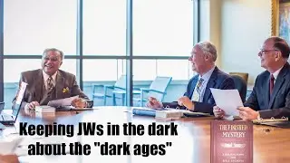Watchtower leaders have a vested interest in keeping JWs in the dark about the so-called 