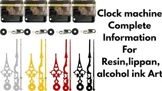 Resin clock me konsi clock machine use kare/ #clock #trending #viral #viralvideo #diyclock #resinart