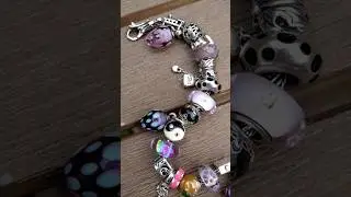 Pink & Purple Charm Bracelet