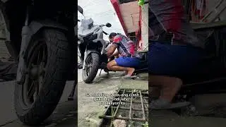 ADV 160 Honda Crash Guard Installation #adv160 #adv160challenge