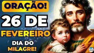 ORAÇÃO DE SÃO JOSÉ🙏HOJE VAI SE REALIZAR UM MILAGRE IMPOSSÍVEL!