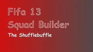 Fifa 13 : 5-2-1-2 590k Hybrid Squad Builder - Brazil, Liga BBVA, BPL!