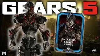 GEARS 5 Showcase First Black Steel Savage Kantus Versus Gameplay OSOK with Head Explosion Gameplay!