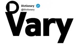 Vary Meaning in French