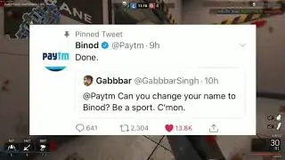 Paytm changed name binod!!!!