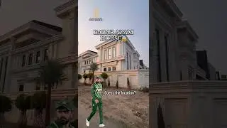 Babar azam house mashallah 😱😍guess the location #viralvideo #babarazam #cricket #pakistan