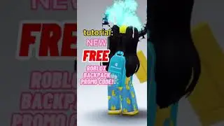 HOW TO GET THE NEW ROBLOX CELEBRATORY BACKPACK FOR FREE! (WORKING ROBLOX PROMO CODE) #shorts