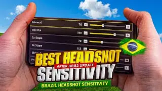 Brazil Pro Sensitivity 😱 | 99% Headshot Confirmed 🔥