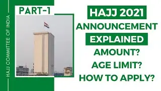 Hajj 2021 Announcement In India | Hajj Calendar 2021 | Hajj 2021 News India | Hajj 2021 Updates News