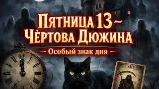 Пятница 13 - Чёртова Дюжина. Особый знак дня. 