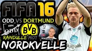 FREDRIK NORDKVELLE MOT RANDULLE!! FIFA 16 MOT EN PROFESSJONELL FOTBALLSPILLER!!